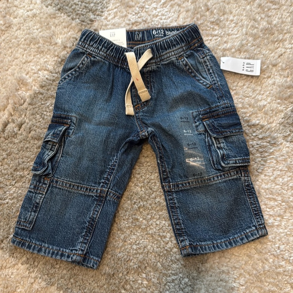 Baby gap brand new cargo jeans with tags